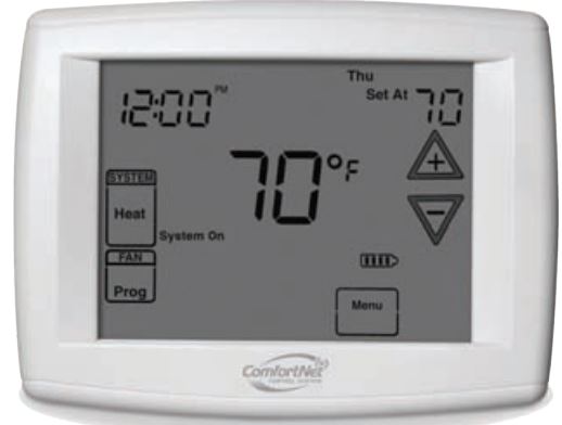 ComfortNet-CTK01AA-Non-Programmable-Touch-Screen-THERMOSTAT -PRODUCT