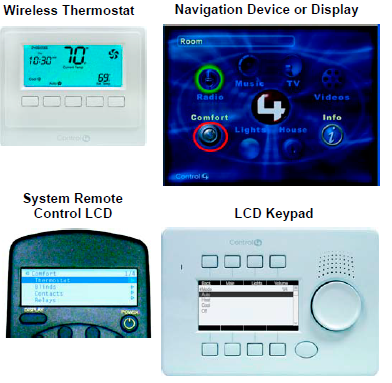 Control4- CCZ-T1-W -Wireless- Thermostat- 1