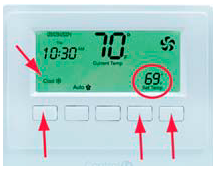 Control4- CCZ-T1-W -Wireless- Thermostat- 15