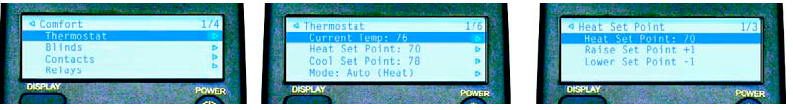 Control4- CCZ-T1-W -Wireless- Thermostat- 17