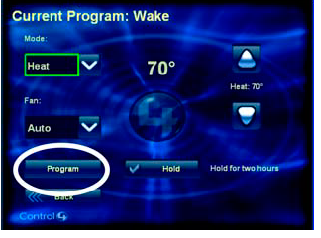 Control4- CCZ-T1-W -Wireless- Thermostat- 19