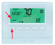 Control4- CCZ-T1-W -Wireless- Thermostat- 2