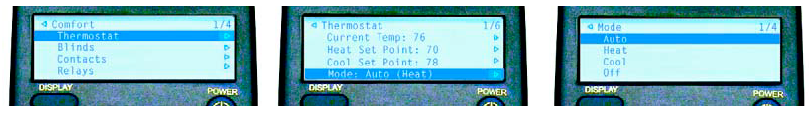 Control4- CCZ-T1-W -Wireless- Thermostat- 5