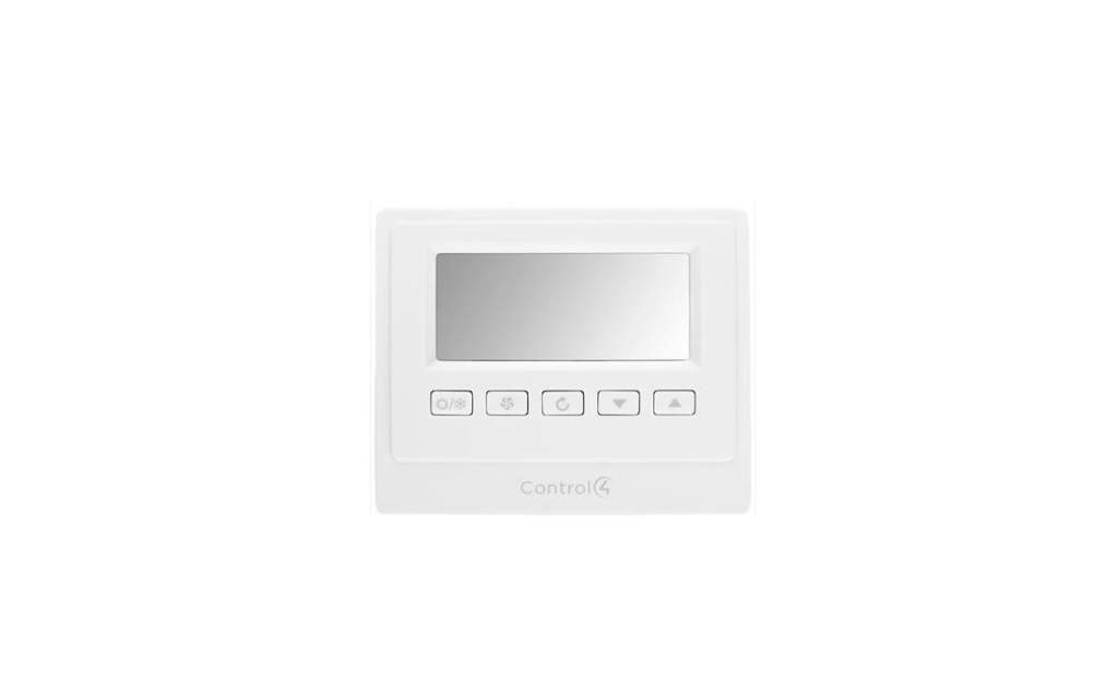 Control4- CCZ-T1-W -Wireless- Thermostat- fea