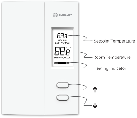 Convectair- OTH3000-A- Non-Programmable- Thermostat - 2