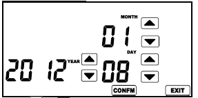 DWYER- TLVT1- Digital -Touchscreen -Programmable- Thermostat - 4