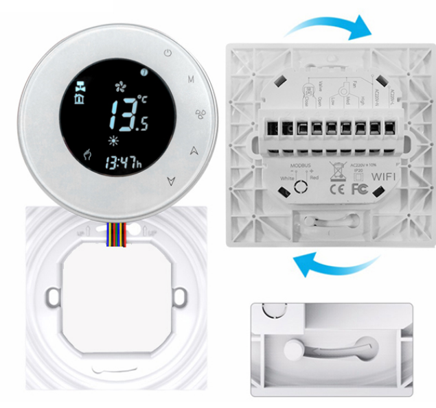 E-TOP -FT-CS01 -Programmable -Room -Thermostat  - 5
