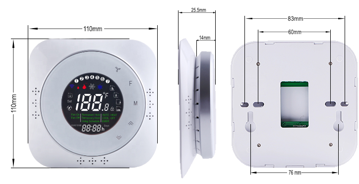 ELECHICO- THP6001-3- Digital- Wifi- Temperature- Controller- Thermostat- 3