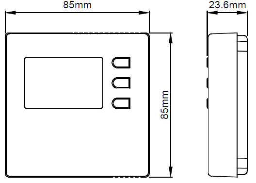 ESBE -TPE214- Programmable- Room -Thermostats - 27