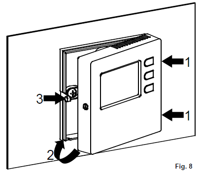 ESBE -TPE214- Programmable- Room -Thermostats  - 5