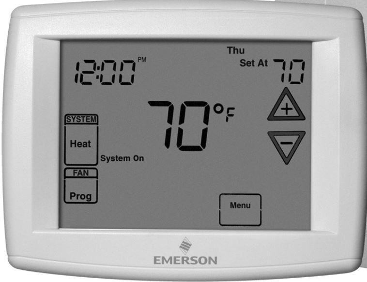 Emerson -1F98EZ-1421- Programmable- Thermostat- pro - 