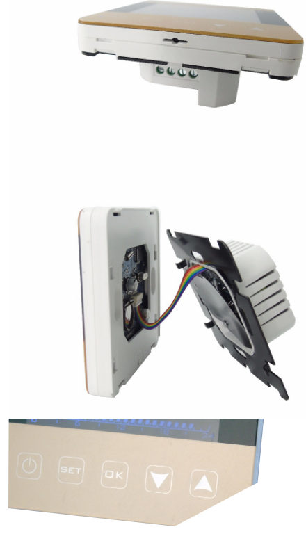HESSWAY -D08WE-3-220V- Programmable- Heating- Thermostat- 5