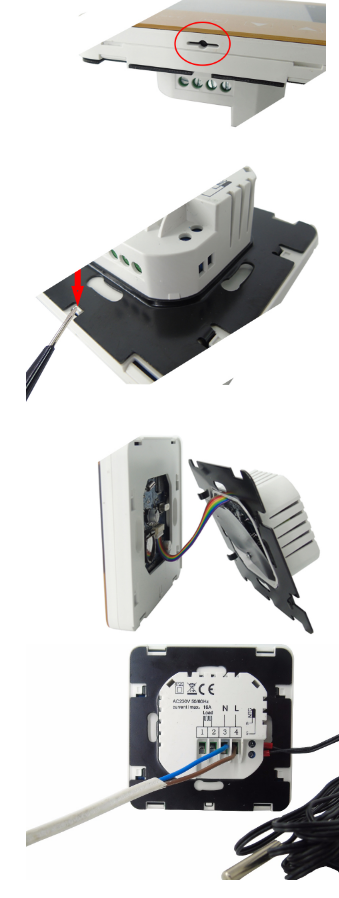 HESSWAY -D08WE-3-220V- Programmable- Heating- Thermostat- 6