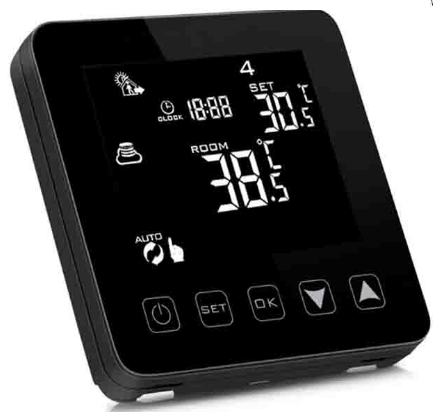 HESSWAY -D08WE-3-220V- Programmable- Heating- Thermostat- pro
