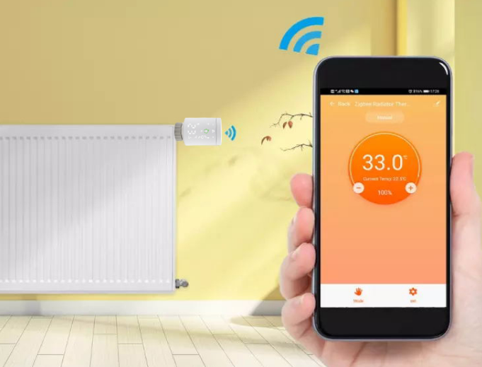 HESSWAY -HS368 -WIFI- Radiator- Thermostat- 4