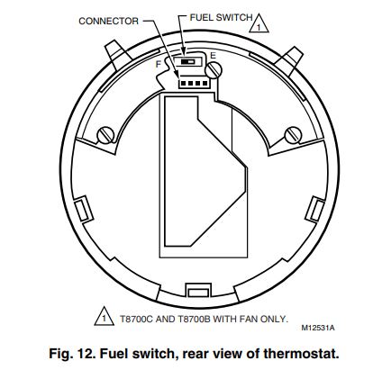 HONEYWELL-T8700B-Electronic-Round-Programmable-Thermostat-fig.10