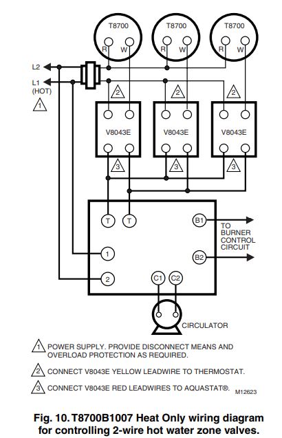 HONEYWELL-T8700B-Electronic-Round-Programmable-Thermostat-fig.8