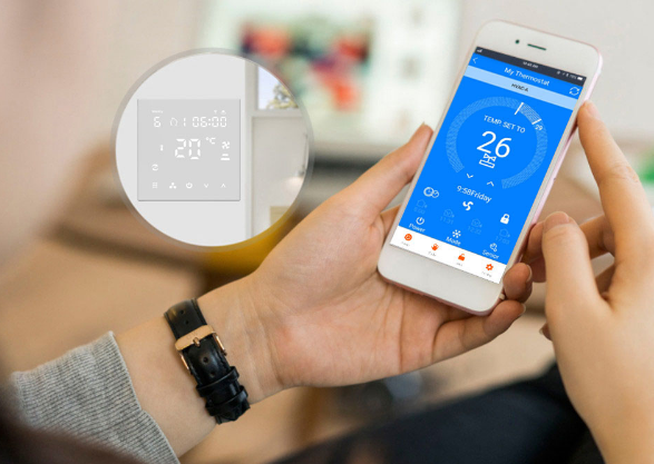 HYSEN- HY607AC-Wifi- Wifi- Smart- Digital -Thermostat - 1