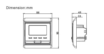 Huanri-E51-Screen-Digital-Floor-Thermostat-1