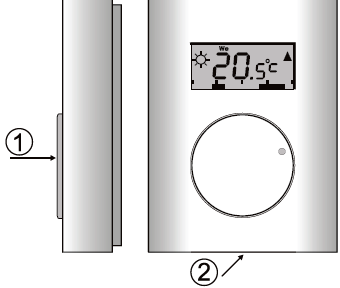 Herz- 3 -F800-55- Wireless- Programmable -Thermostat - 1