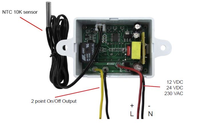 Hexa CONTROL-XH-W3002 TEMPERATURE-CONTROL-THERMOSTAT-FIG.2