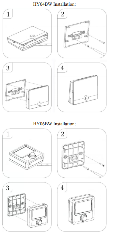 Hysen -HY06BW- Wifi -Gas- Boiler -Thermostat -17