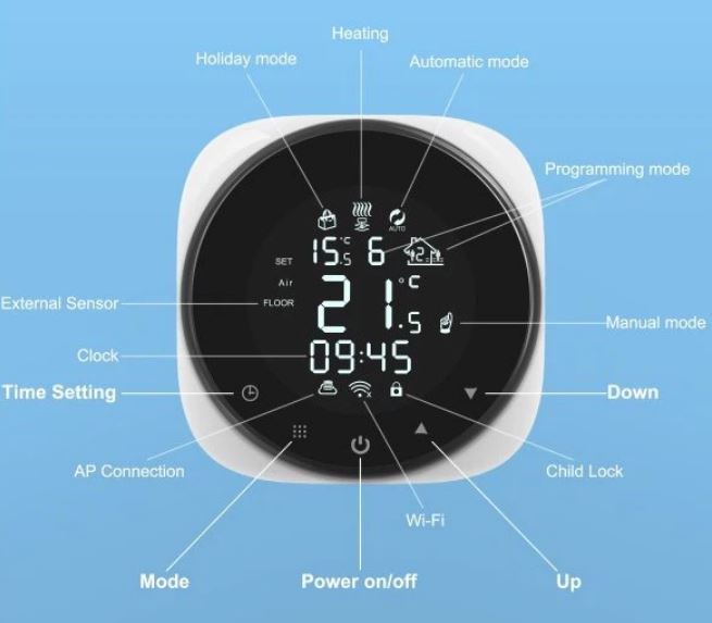 Hysen-HY316-LD-Underfloor-Water-Heating-Thermostat-FIG.1