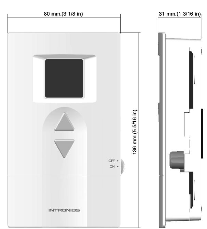 INTRONICS -PI04 -Digital- Thermostat -1
