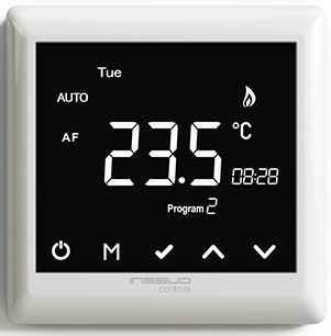 Insbud Controls -HT3BLK- Programmable- Touch -Screen- Thermostat  - pro - 