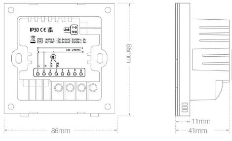 Legom-M2-Wireless-Underfloor-Heating-Room-Thermostat-FIG.2