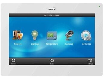 Leviton- 99A00-2- OmniTouch 7™M- Touchscreen -Thermostat- pro