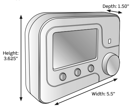 Leviton -RC-2000- Digital- Wireless -Thermostat - 1