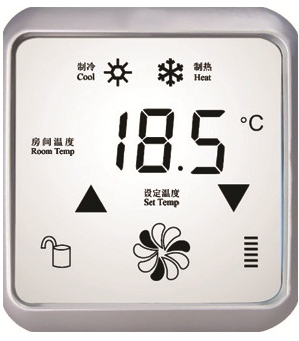 Midea- HD-Y388- Programmable- Room- Thermostat- poro