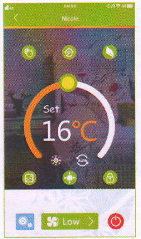 Midea- THP-1000ALN(W) -Wired -Remote -Thermostat- 24