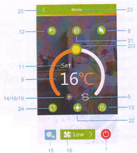 Midea- THP-1000ALN(W) -Wired -Remote -Thermostat- 3.