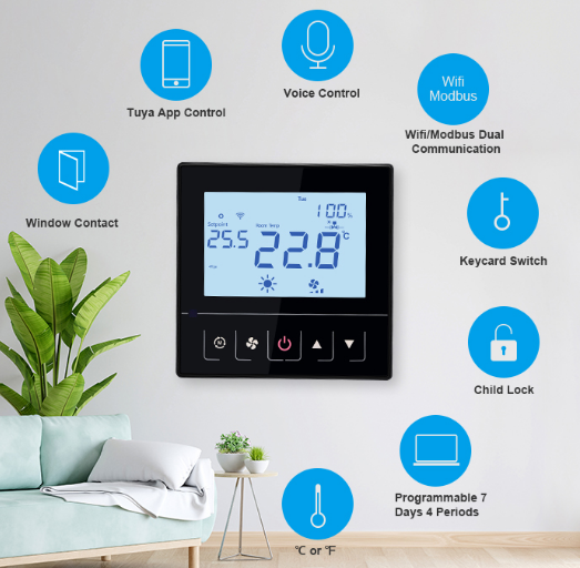 OEM- FC221W -7-Days -Programmable- Thermostat - 1