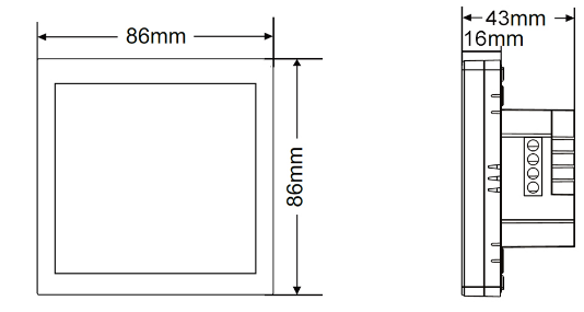 OEM -ME160- Digital -Programming -Wireless -WiFi-Thermostat  - 9