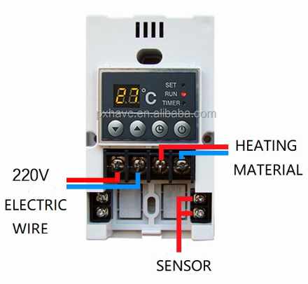 PENGXIANG- PX-UTH170- Electric- Thermostat - 4