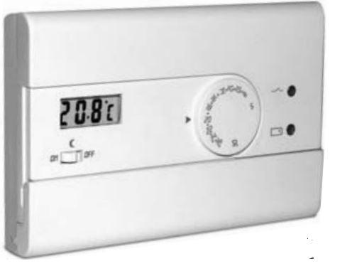 PERRY-1TP TE402-B-WALL-MOUNTING-ELECTRONIC-DIGITAL-THERMOSTAT-product
