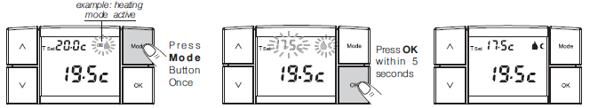 PERRY -1TP-TE530B -WALL- DIGITAL -THERMOSTATS- 11
