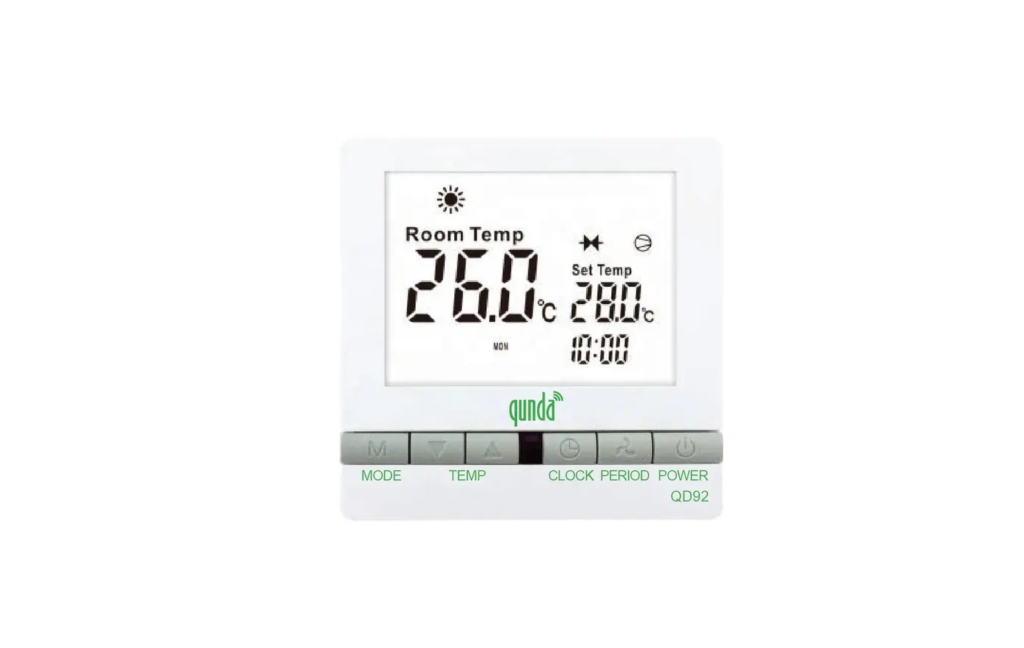 QUNDA- QD92 -Hot -Water- Floor -Heating -Thermostat -fea