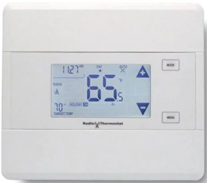 RADIO THERMOSTAT CT101 Programmable Thermostat User Manual - thermostat