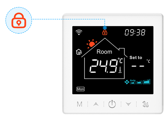 Rti-Tek- R9W.723 -Floor -Heating- Touchscreen -Programmable- Thermostat - 9
