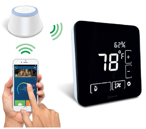 SALUS- ST898ZB- OPTIMA -S -Touchscreen- Thermostat- 1