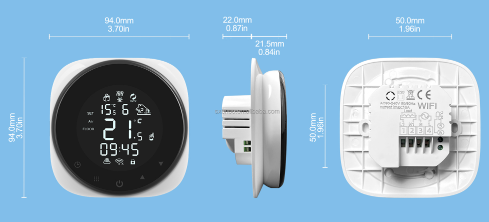SXENOO- 316-WIFI- Programmable- Wifi- Thermostat - 9