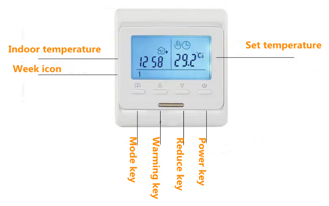 SXENOO- E51- Underfloor- Digit- Thermostat - 3