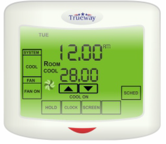 TRUEWAY -TX-410- Touch -screen -Programmable -Thermostats- pro