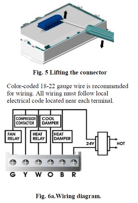 VTRONIX-TE80SB-501-Programmable-Digital-Thermostat-fig.5