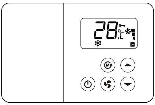 Vtronix -T5575B -Digital -Fancoil-Thermostat- 1