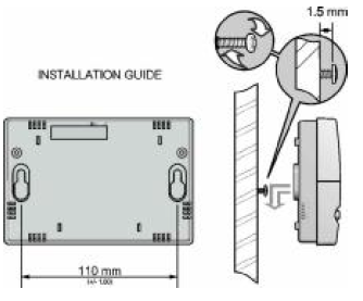 Vtronix -TF65L-001 -Digital -Room- Thermostats - 3